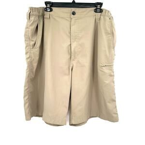 Wrangler Size 40 Shorts Brown Cargo Outdoor‎ Uniform Workwear Casual Business